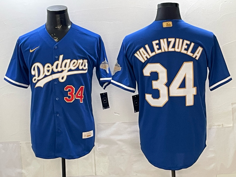 Men Los Angeles Dodgers #34 Valenzuela Game 2026 Nike MLB Jersey 401001